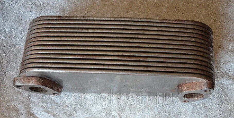 Теплообменник масляный двигателя Shanghai D9-220