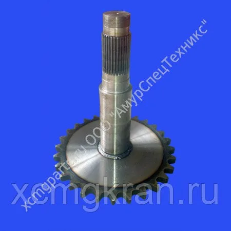 Вал с шестерней грейдера XCMG sem