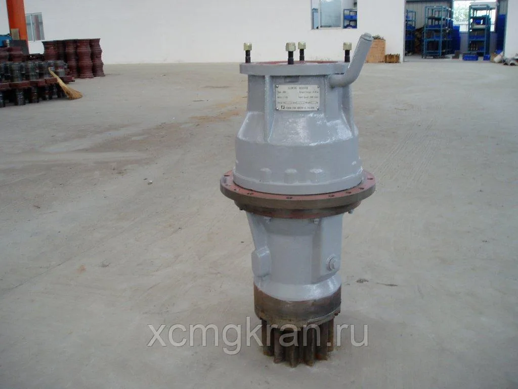 Редуктор механизма поворота HJ100-195C для башенного крана  Dong Jian QTZ 160TL-10t — изображение 3