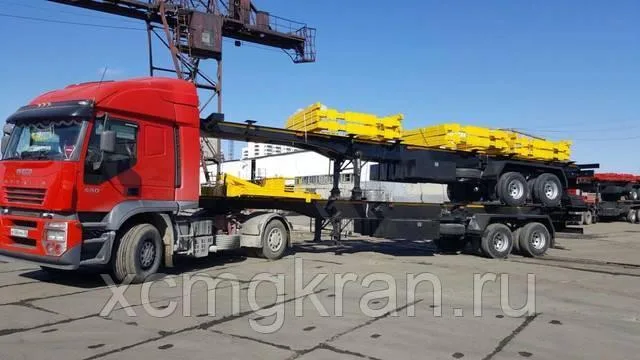 Полуприцеп лесовоз 50 тонн три оси 50 000 кг Cimc 2017 — изображение 4