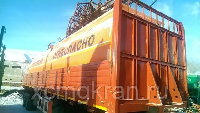 Полуприцеп сортиментовоз бортовой двухосный 50 000 кг Cimc 2017 — изображение 2