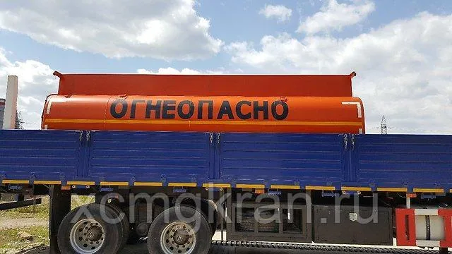 Полуприцеп бортовой 40 тонн фитинги, конники, баки 50 000 кг Cimc 2017 — изображение 2