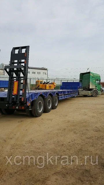 Полуприцеп трал 60 000 кг LHL9408TDP 2017 синий