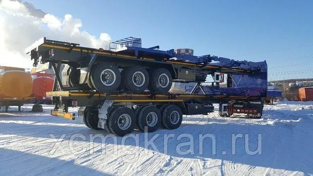 Полуприцеп лесовоз сортиментовоз 50 000 кг Cimc 2017 — изображение 5