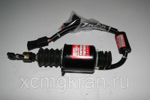 Клапан электромагнитный остановки двигателя Shanghai D9-220 D59-105-12+A