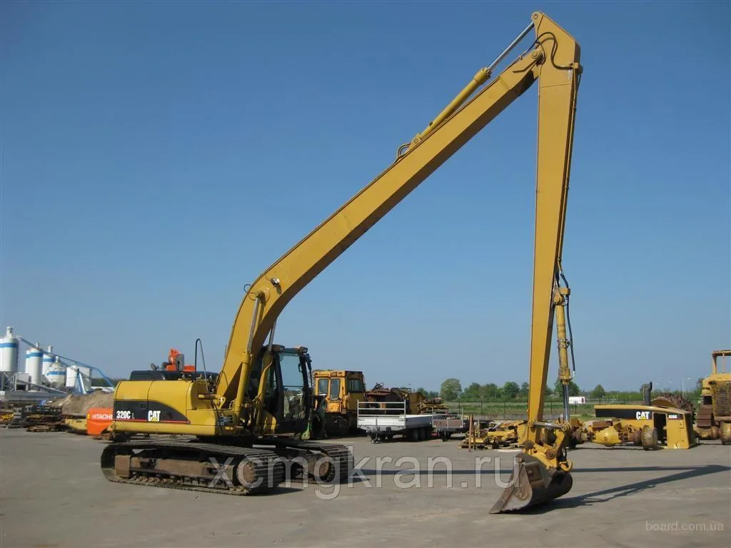 Удлиненная стрела экскаватора komatsu — изображение 2