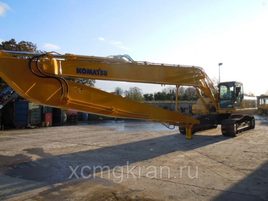 Удлиненная стрела экскаватора komatsu — изображение 3