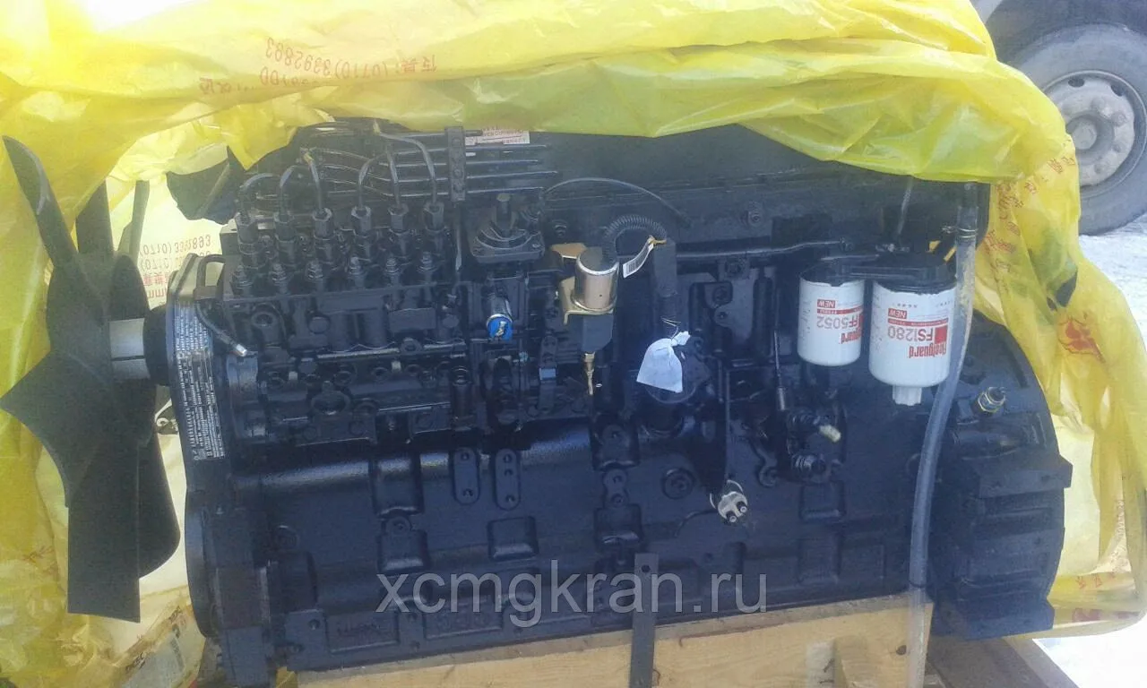 Двигатель Shanghai 6CL280-2 XCMG QY25K