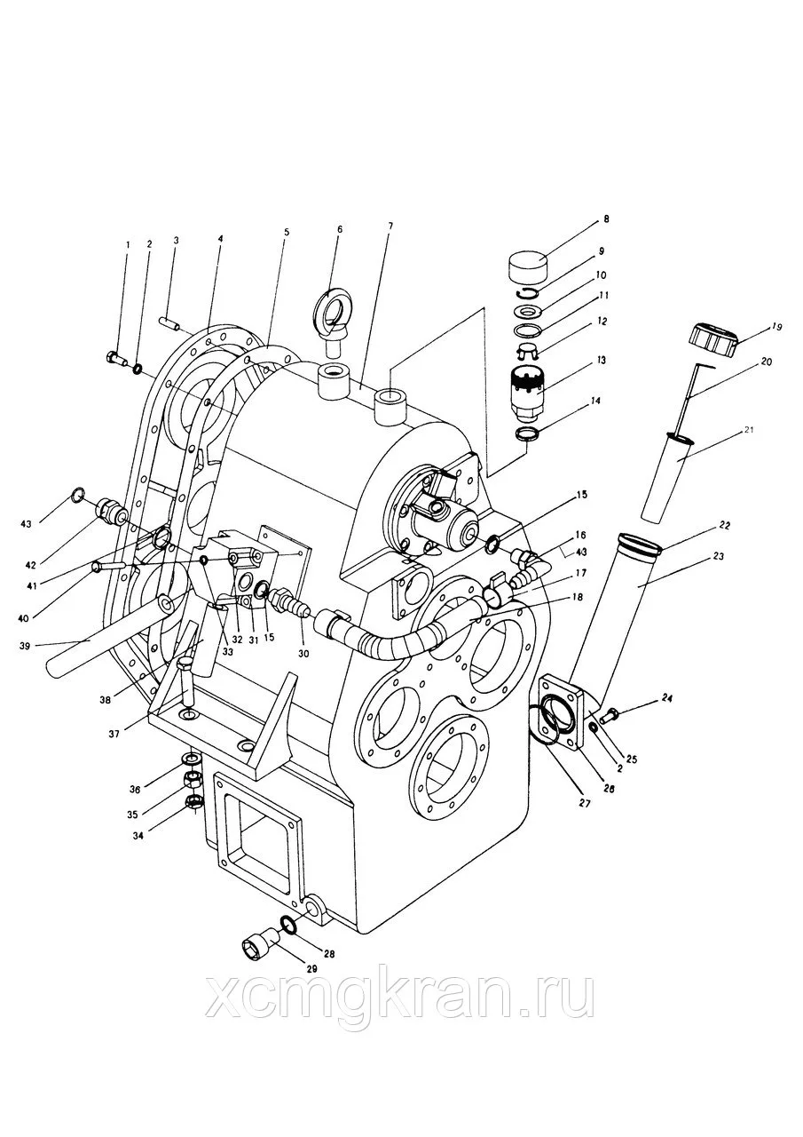 Коробка передач КПП changlin  ZL30H — изображение 2
