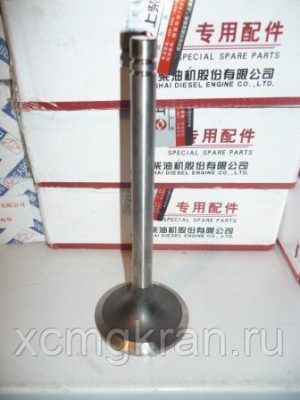 Клапан выпускной газораспределительного механизма двигателя DONG FENG Shangchai (C04AL-6N9916+B 4110001005063)