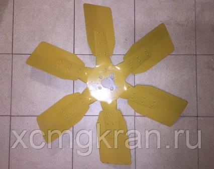 Вентилятор системы охлаждения двигателя Shanghai (D16R-000-13+A)