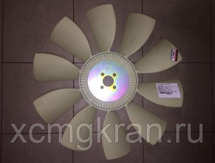 Вентилятор системы охлаждения двигателя Shanghai (D16L-000-12+C D16L-000-12+B)