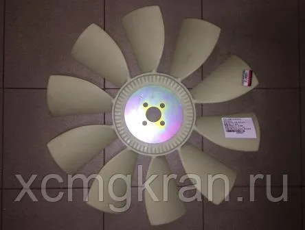 Вентилятор системы охлаждения двигателя Shanghai (D16L-000-12+C D16L-000-12+B)