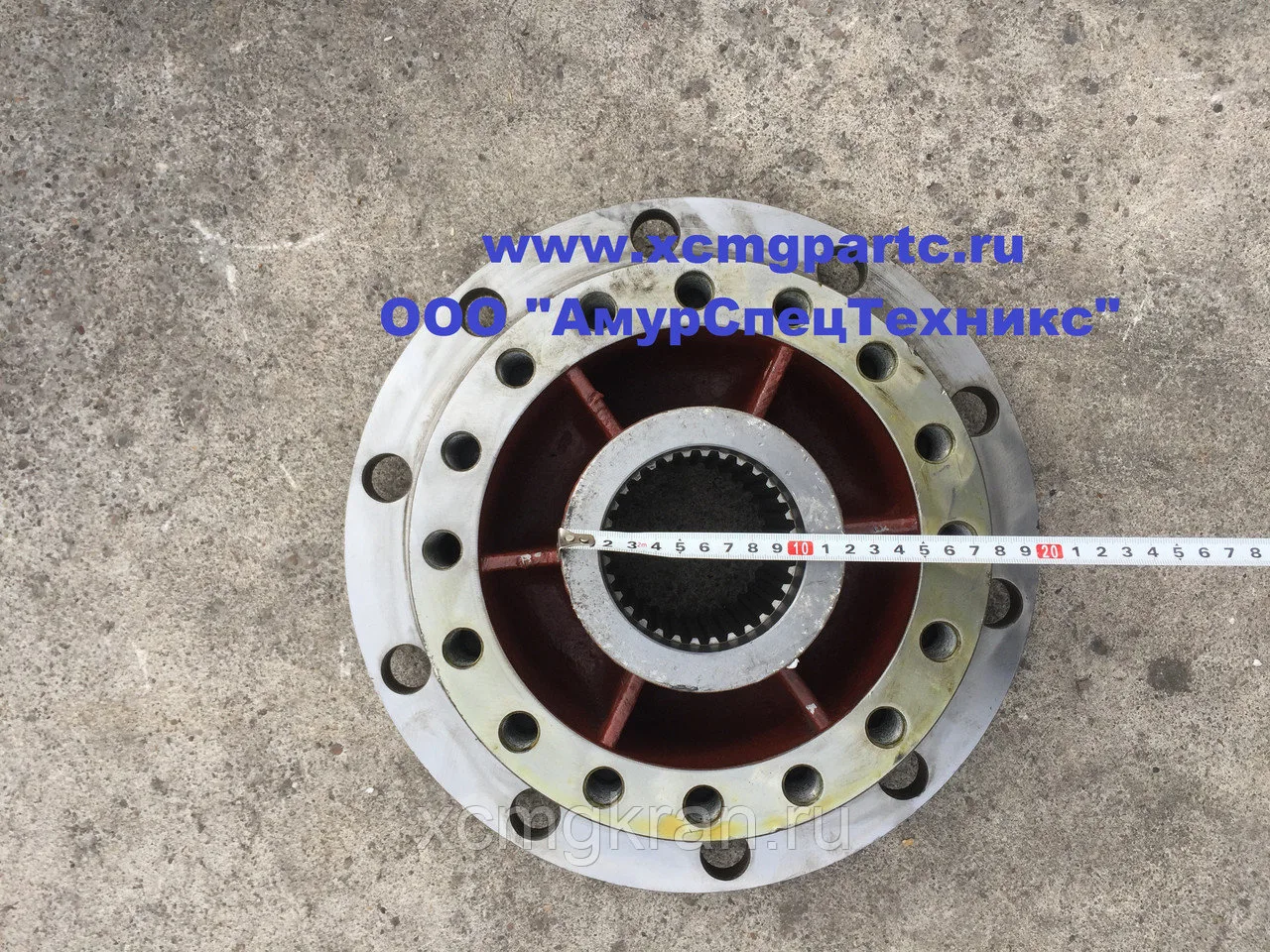 Ступица 224-45-05000 грейдера shantui SG21-3