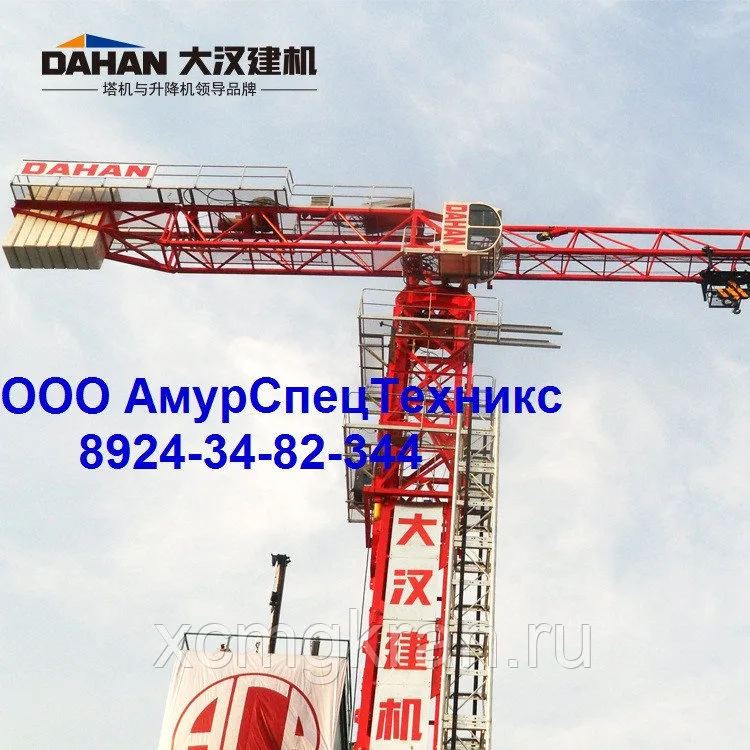 Башенный кран Dahan QTZ 100 (6013) 6 т