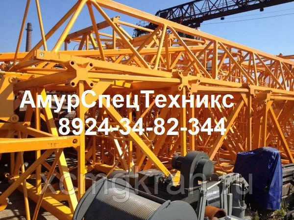 Башенный кран Dahan QTZ 125 (6015) 8 т — изображение 2