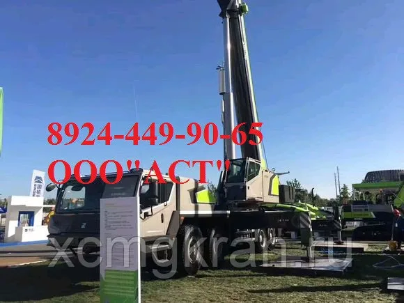 Автокран ZOOMLION ZTC1000V552 грузоподъёмность 100 т — изображение 2
