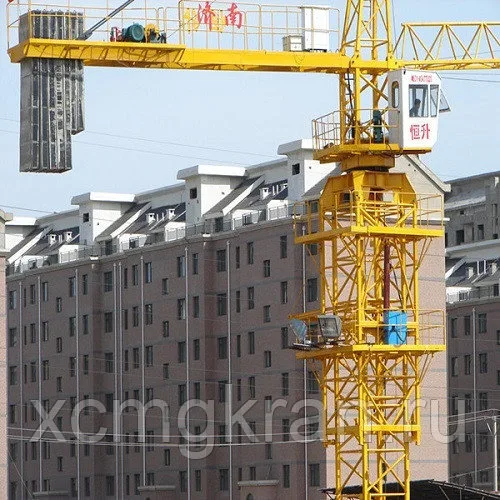 Башенный кран QTZ160 грузоподъемностью 10 тонн — изображение 2