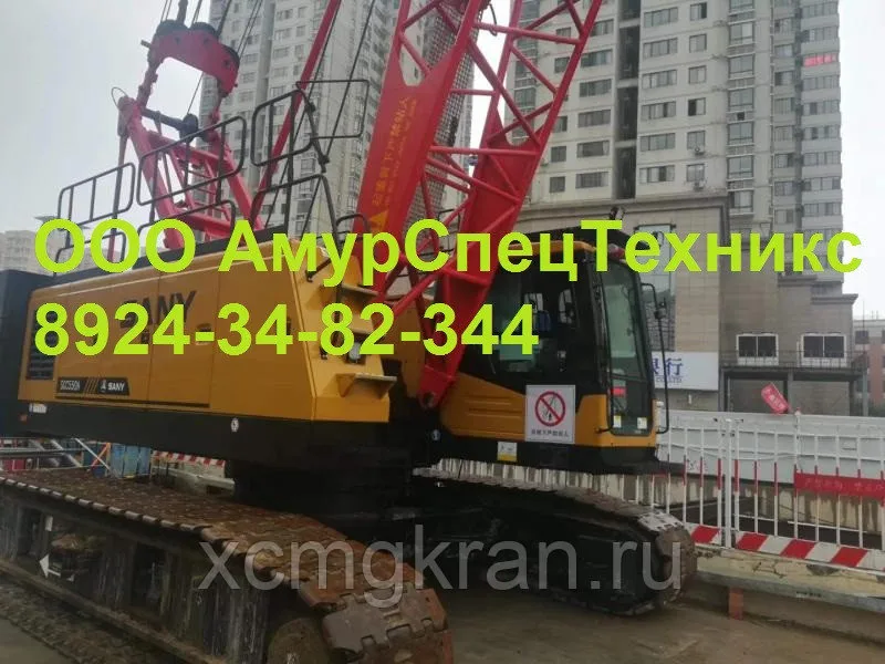 Гусеничный кран Sany SCC550TB 55 тонн — изображение 4