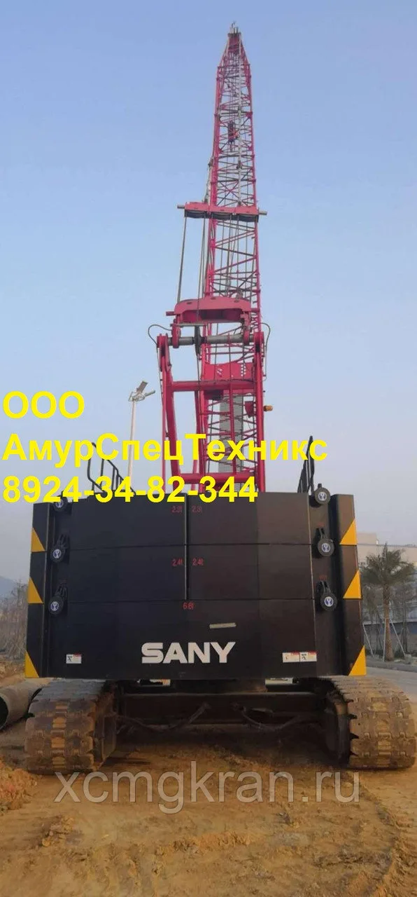 Гусеничный кран Sany SCC550TB 55 тонн — изображение 5