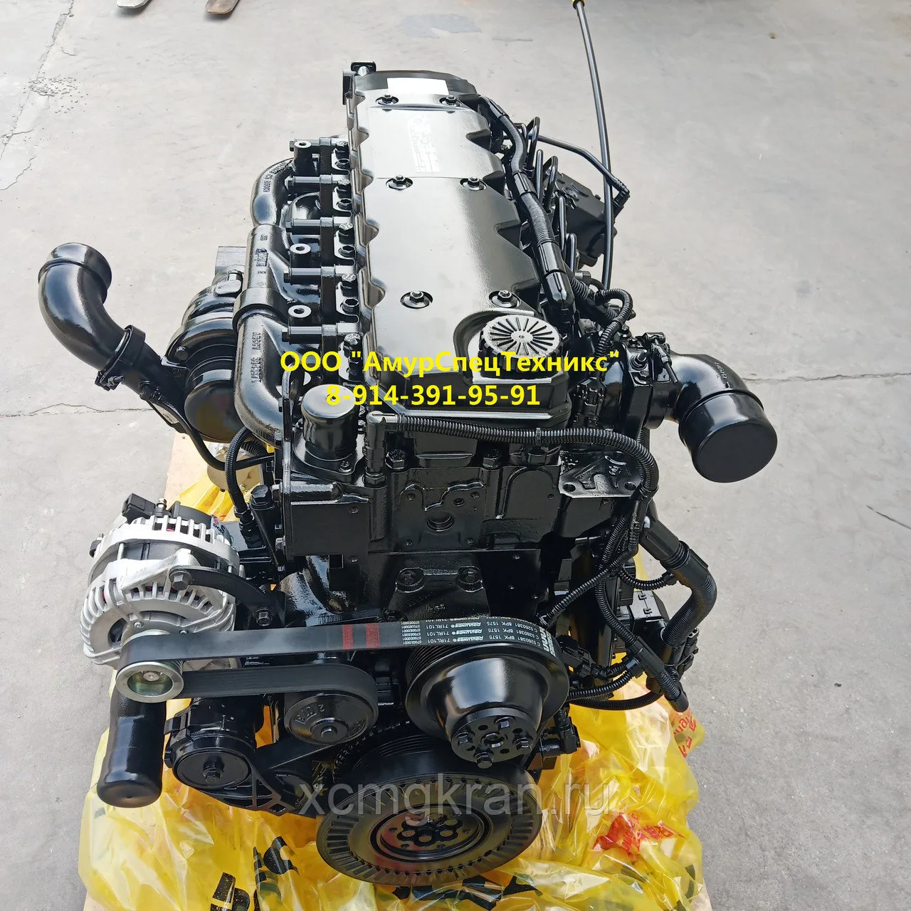Двигатель для самоходного крана Zoomlion RT550