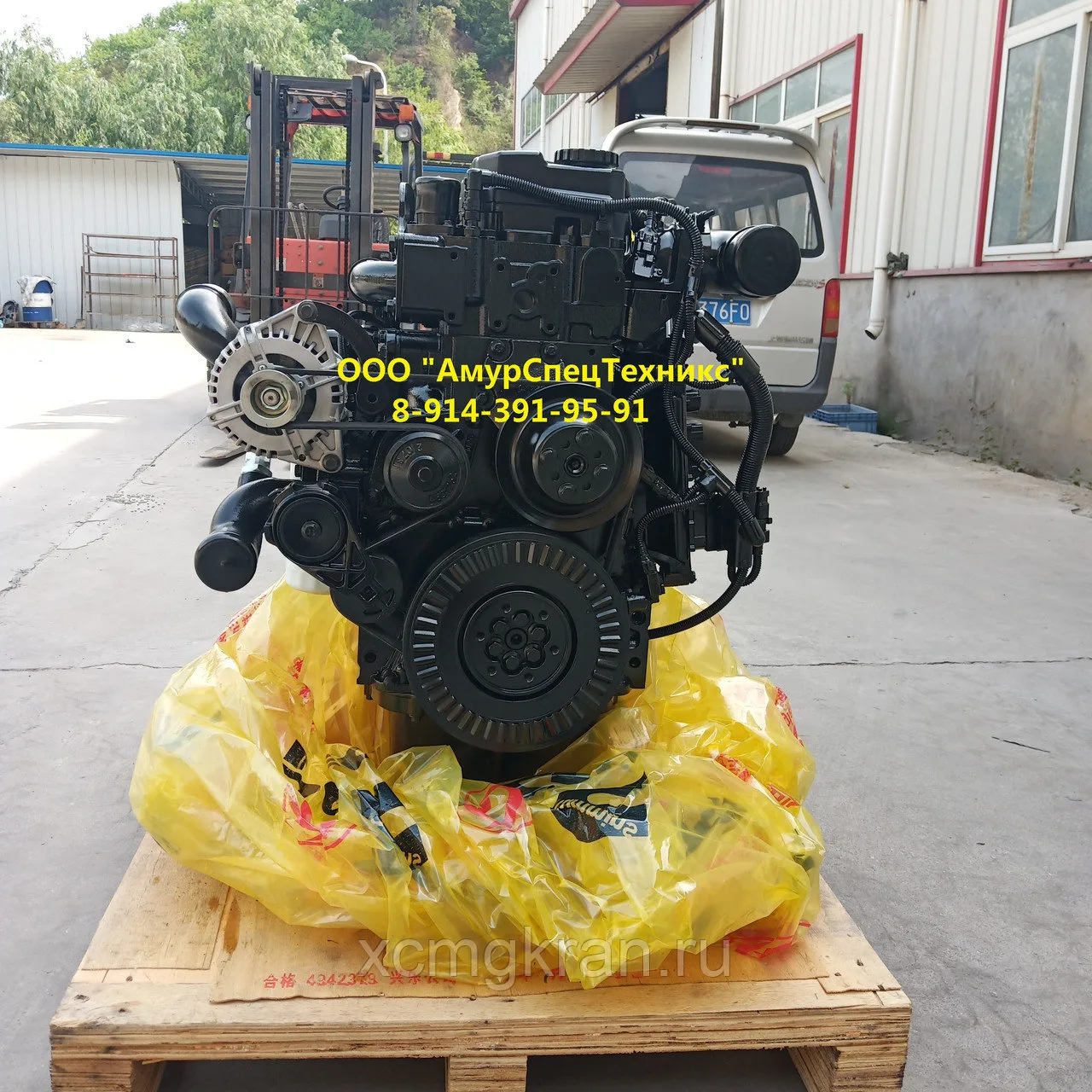 Двигатель для самоходного крана Zoomlion RT550 — изображение 3
