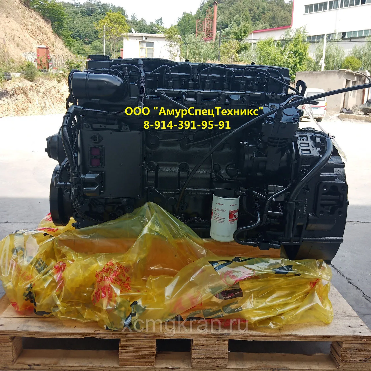 Двигатель для самоходного крана Zoomlion RT550 — изображение 4