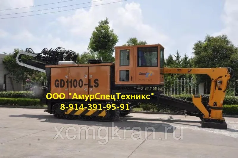 Установка горизонтально-направленного бурения Goodeng GD1100-LS — изображение 2