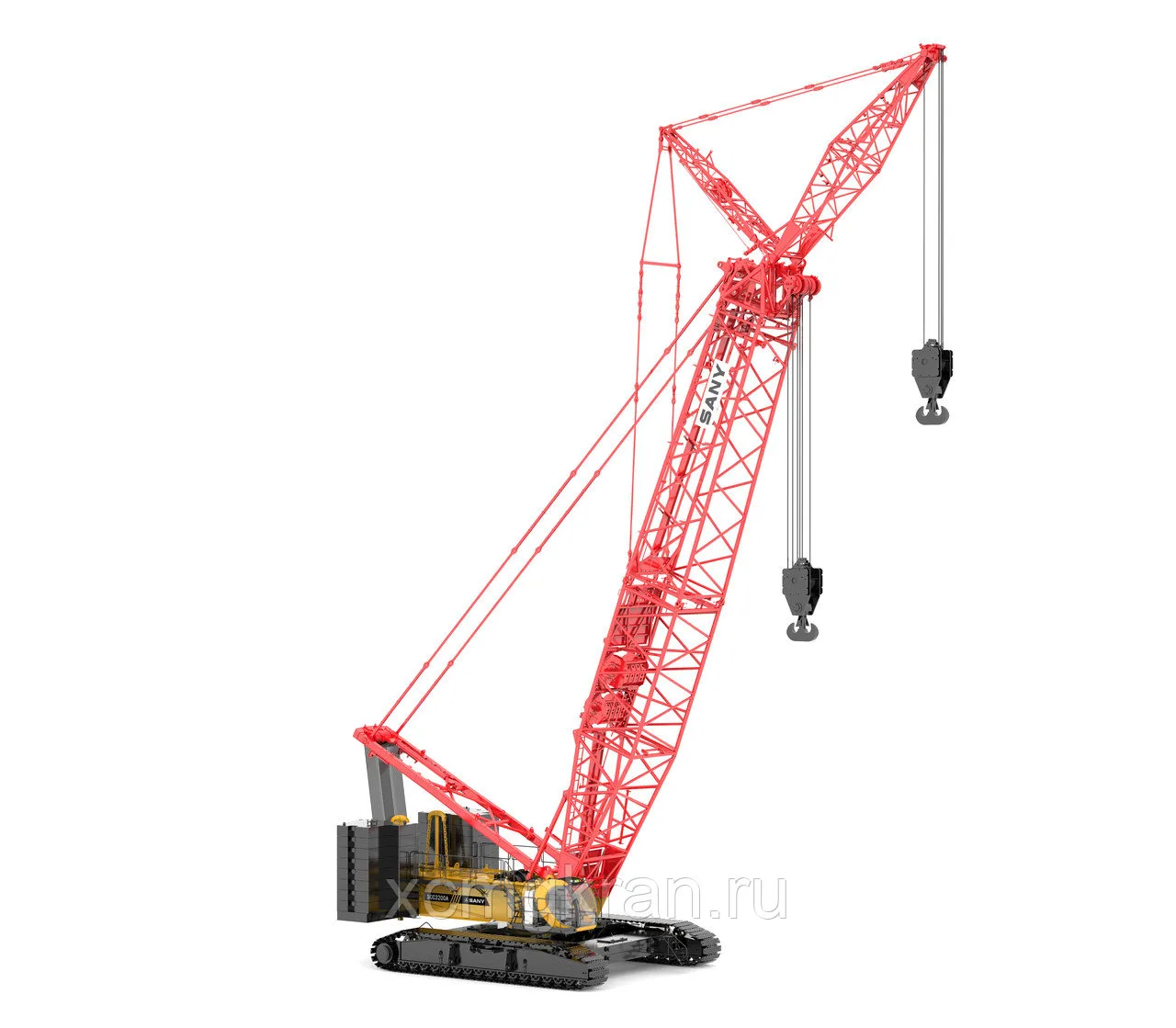 Гусеничный кран SANY SCC3500A