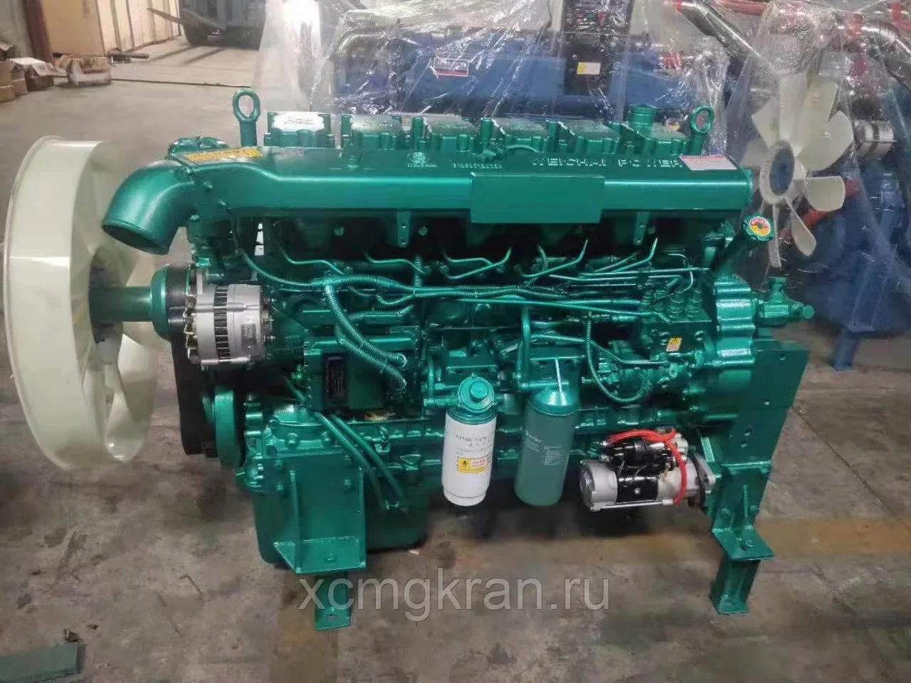 Двигатель в сборе Weichai WP12.375N