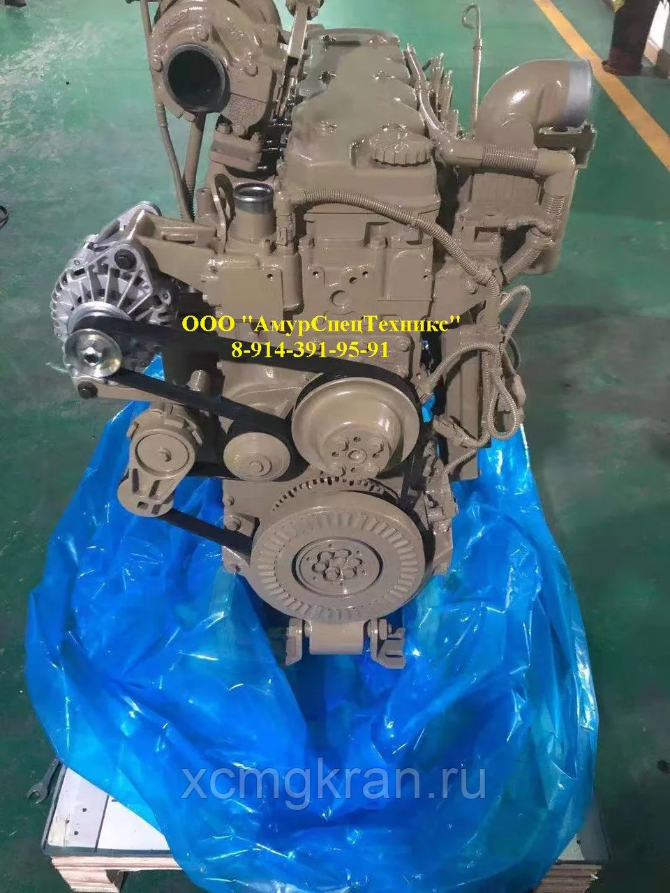 Двигатель Cummins QSB6.7
