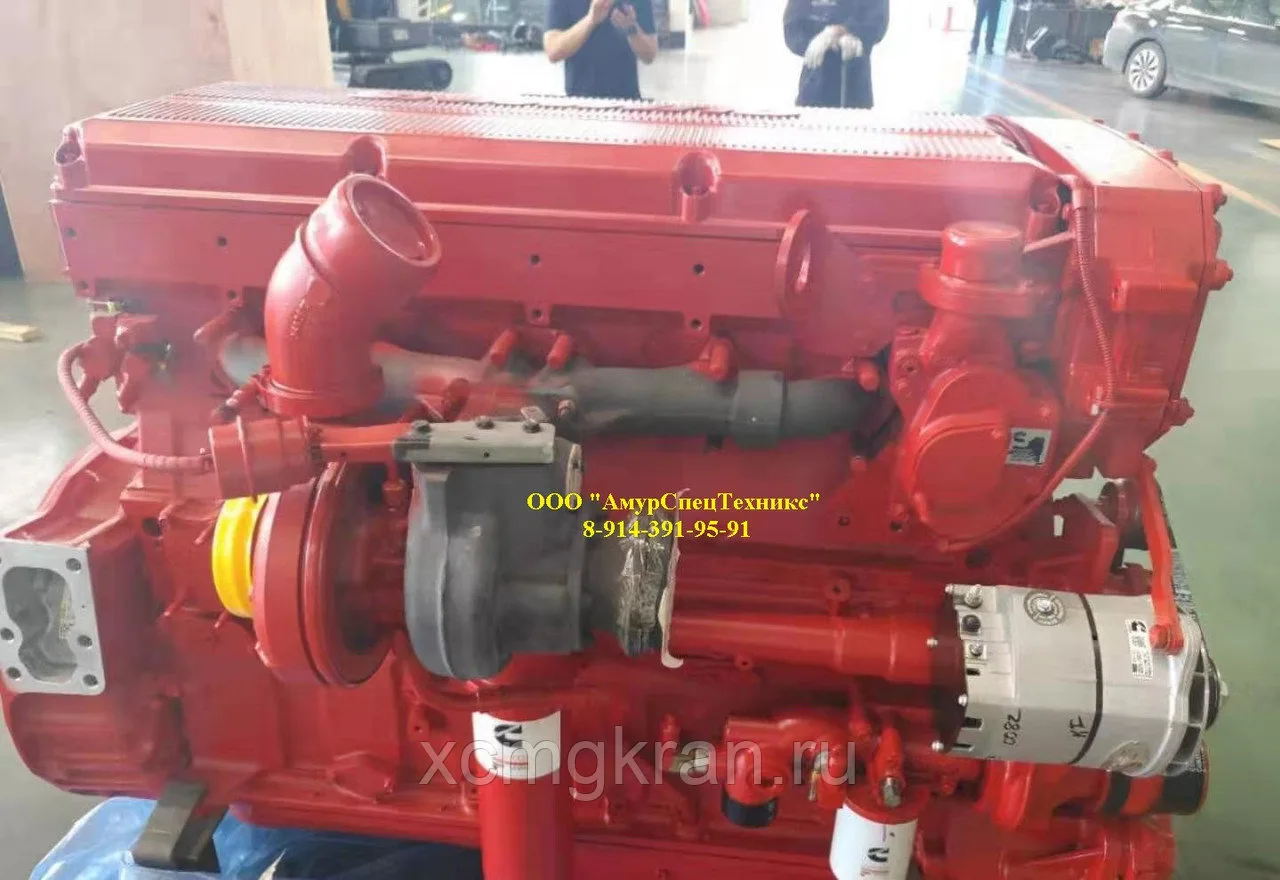 Двигатель для бульдозера ЧЕТРА Т-25.01К1БР-1 Cummins QSX15 — изображение 2