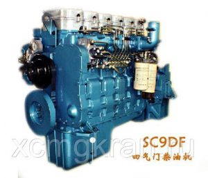 Двигатель Shanghai SC9DF290Q4 1