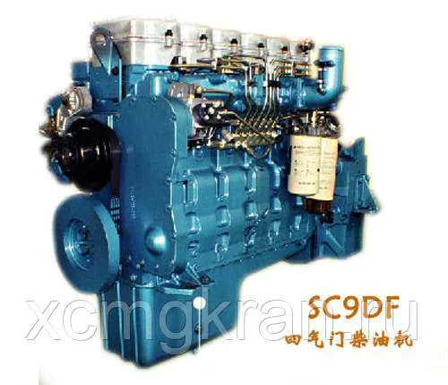 Двигатель Shanghai SC9DF290Q4