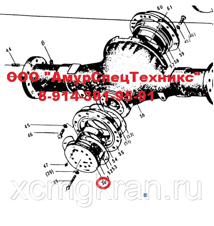 Фланец Z30.8-7