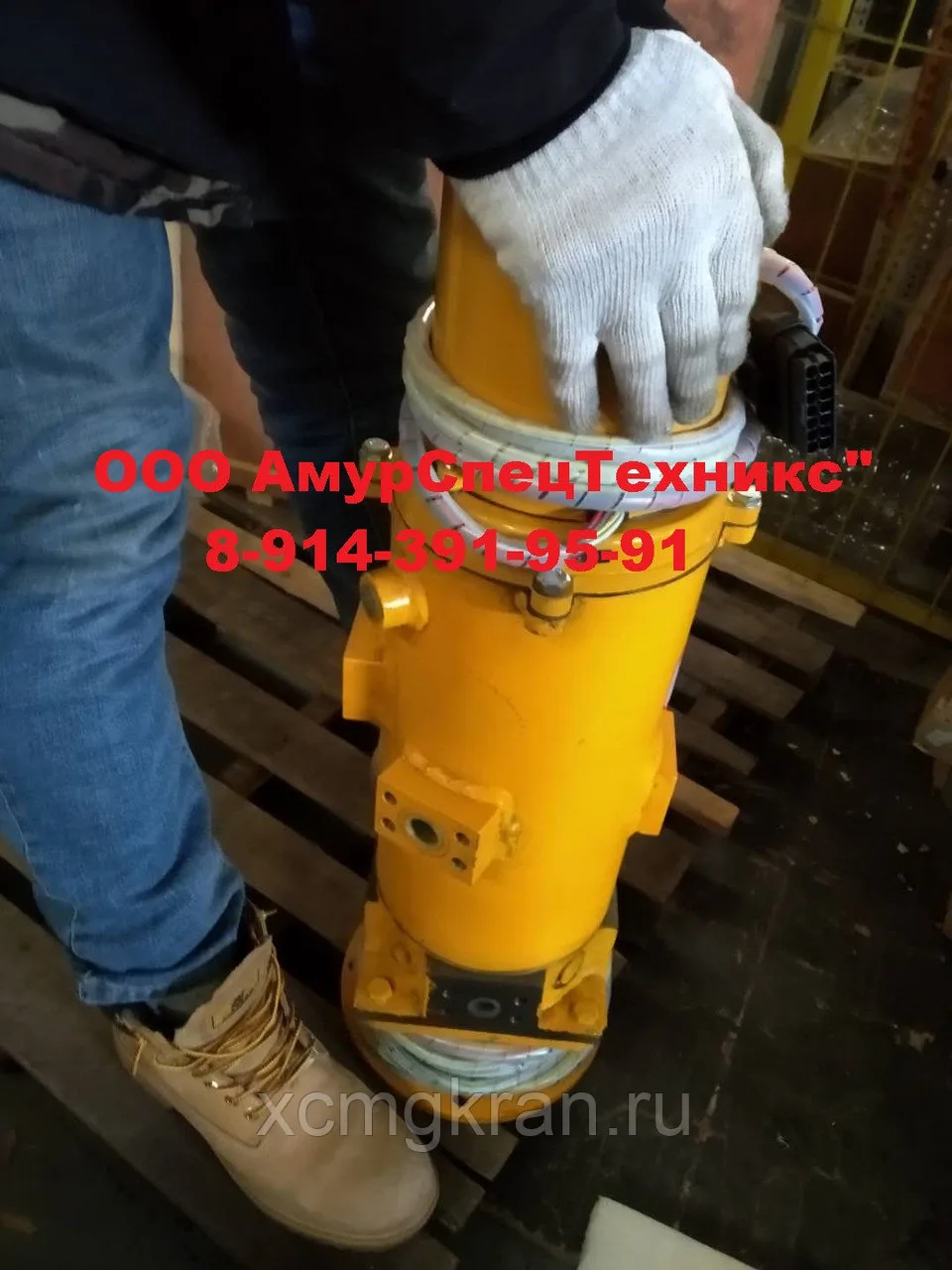 Вращающее соединение автокрана XCMG QY50K2 — изображение 2