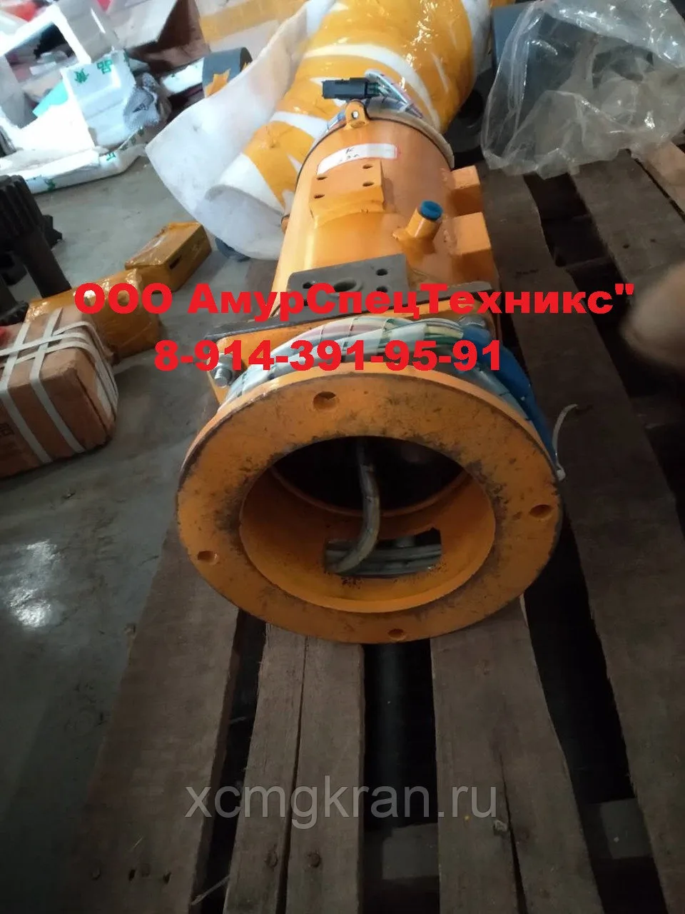 Вращающее соединение автокрана XCMG QY50K2 — изображение 5