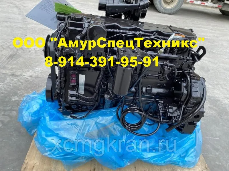 Двигатель QSB6.7 для погрузчика HYUNDAI HL760-7A