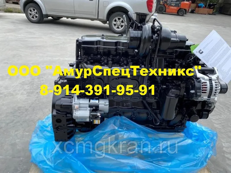 Двигатель QSB6.7 для погрузчика HYUNDAI HL760-7A — изображение 3