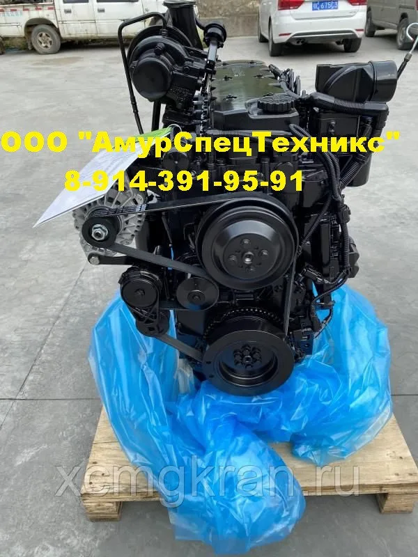Двигатель QSB6.7 для погрузчика HYUNDAI HL760-7A — изображение 6