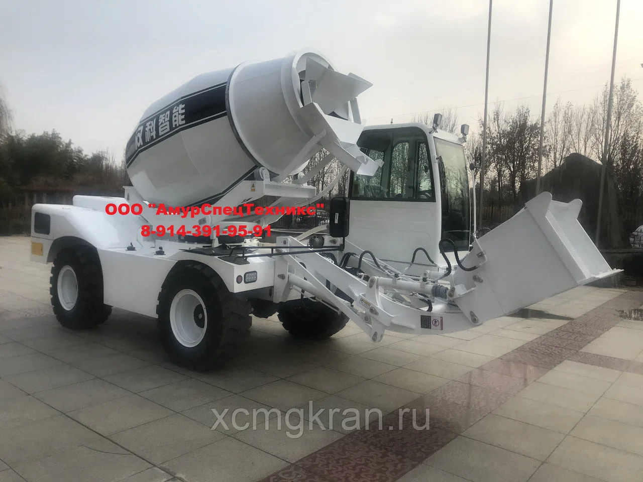 Самоходный бетономеситель с самозагрузкой HANK HK3.0 — изображение 2