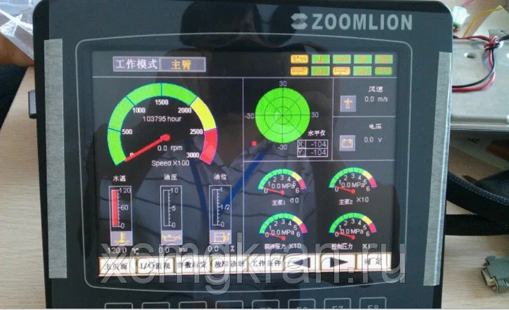 Монитор автокрана ZOOMLION