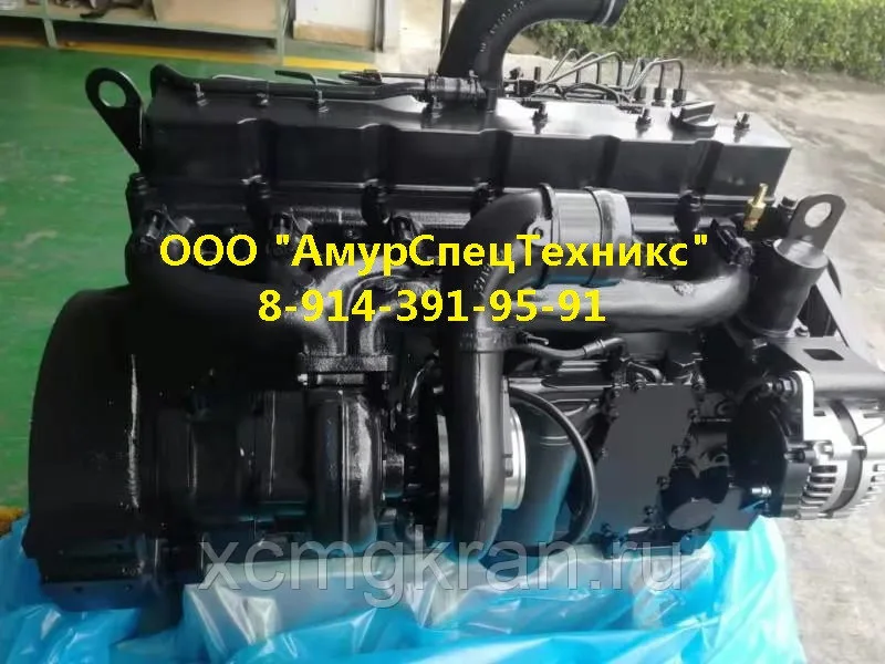 Двигатель Cummins для экскаватора HYUNDAI R300LS-9S — изображение 2