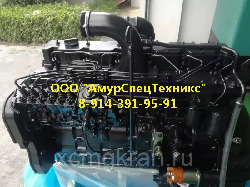 Двигатель Cummins для экскаватора HYUNDAI R330LS-9S — изображение 4