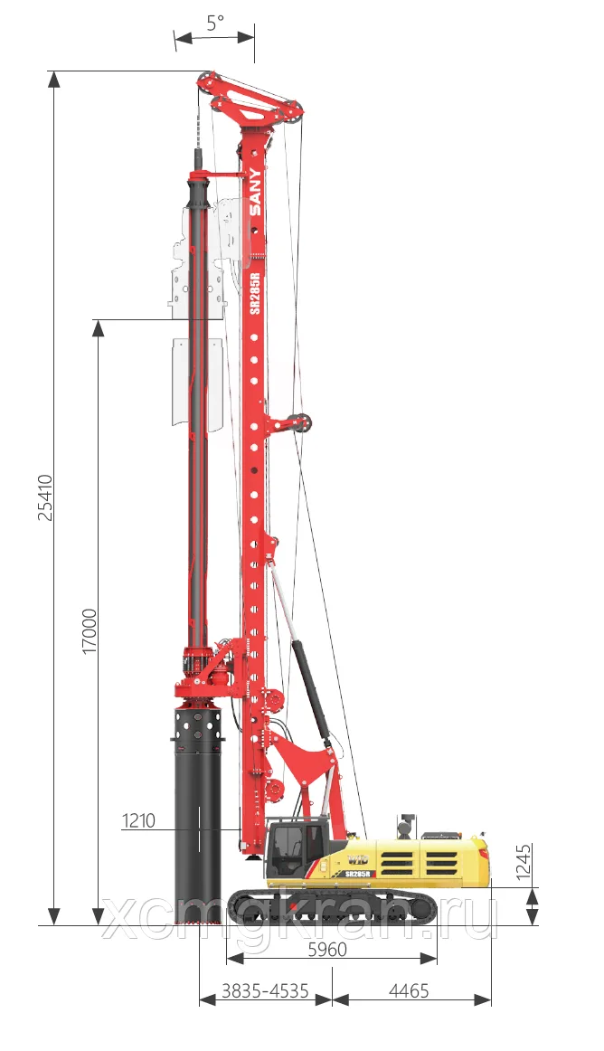 Роторная буровая установка SANY SR285R — изображение 4