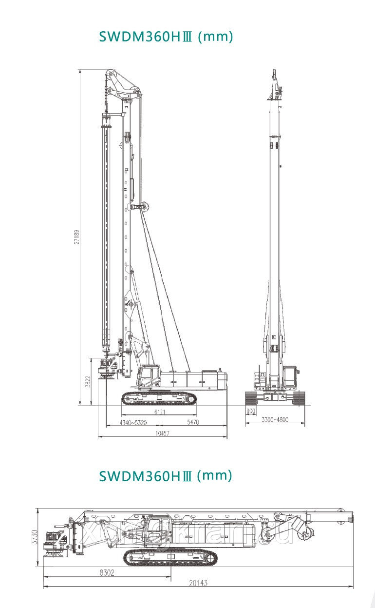 Буровая установка SUNWARD SWDM360H