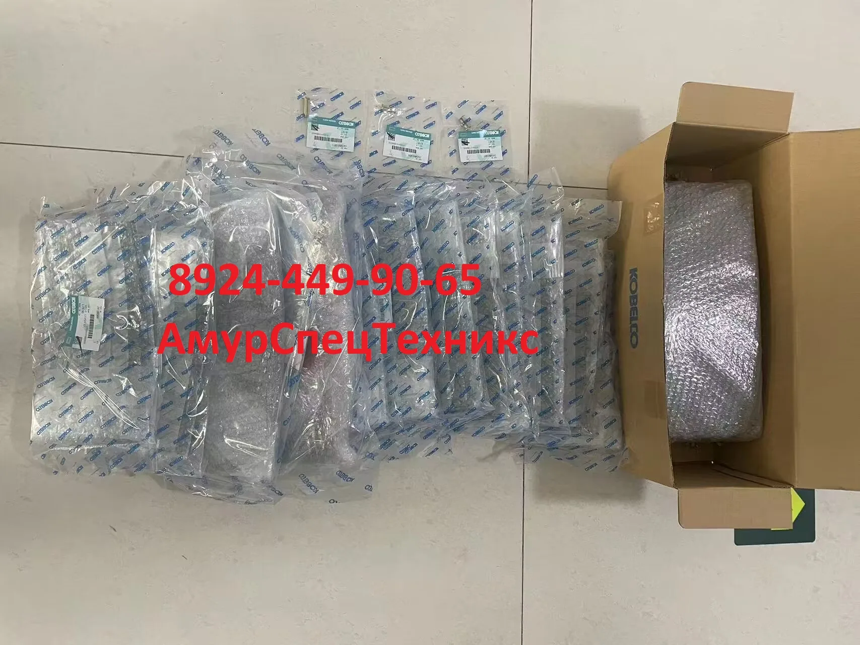Накладка ленты тормозной GN16W01002P1 гусеничного крана Kobelco 7100