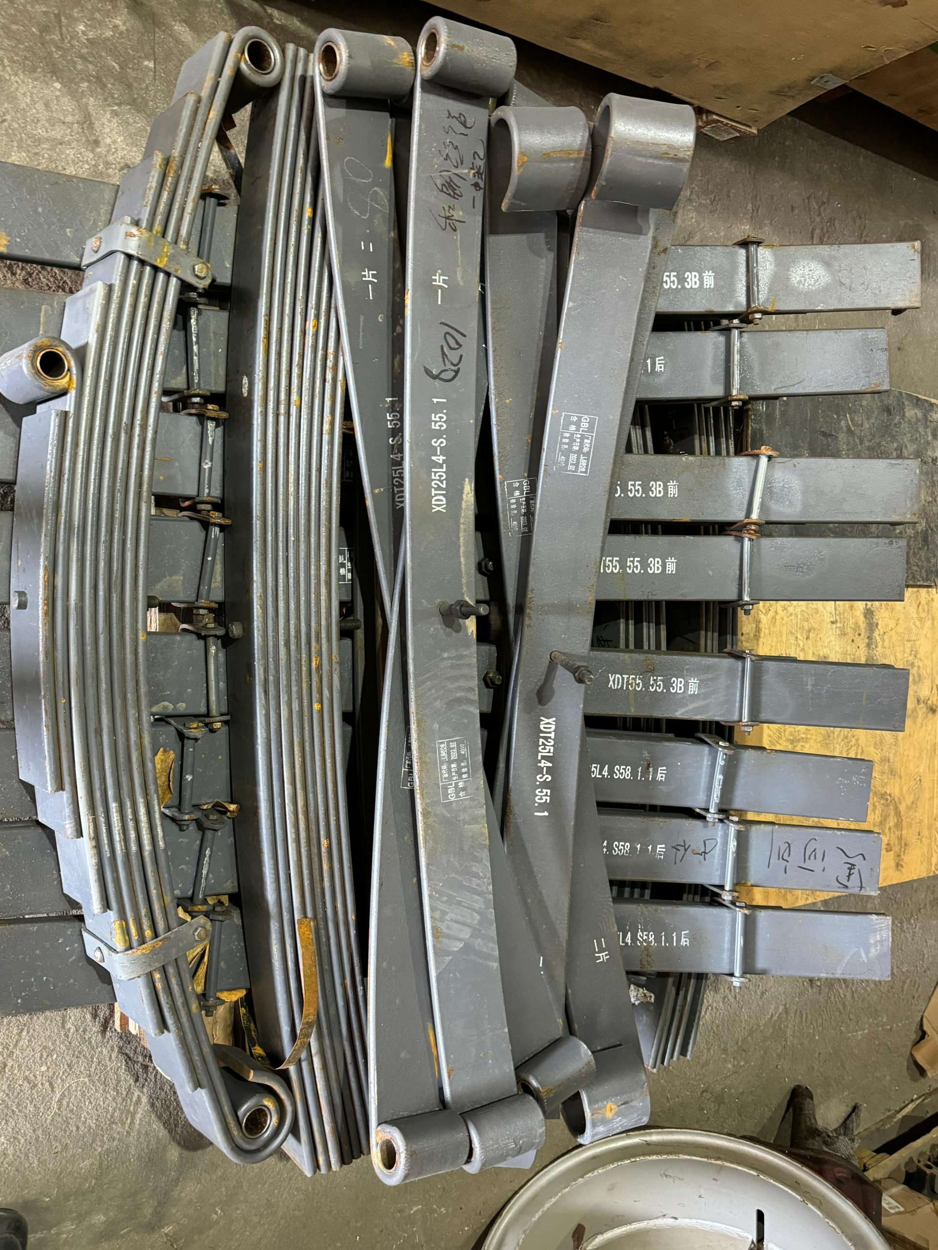 Рессора 137903144 задняя автокрана XCMG XCT25L5_SR