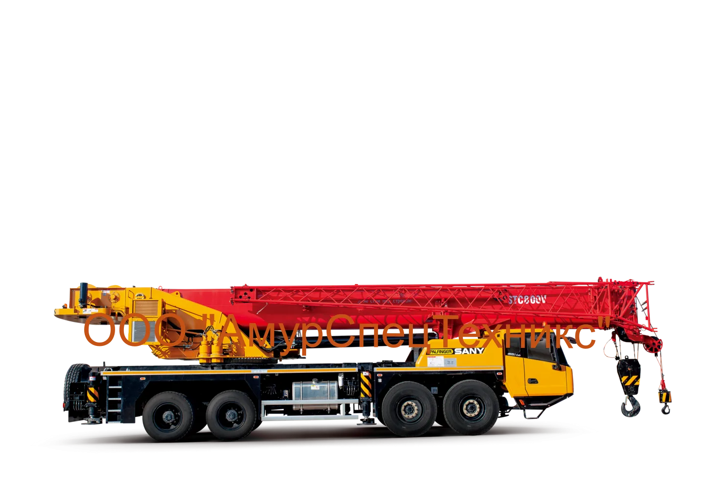 Секция стрелы автокрана Sany STC800