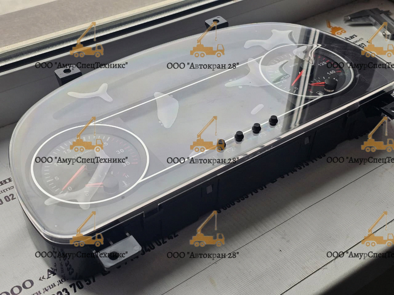 Приборная панель автокрана Zoomlion — изображение 2